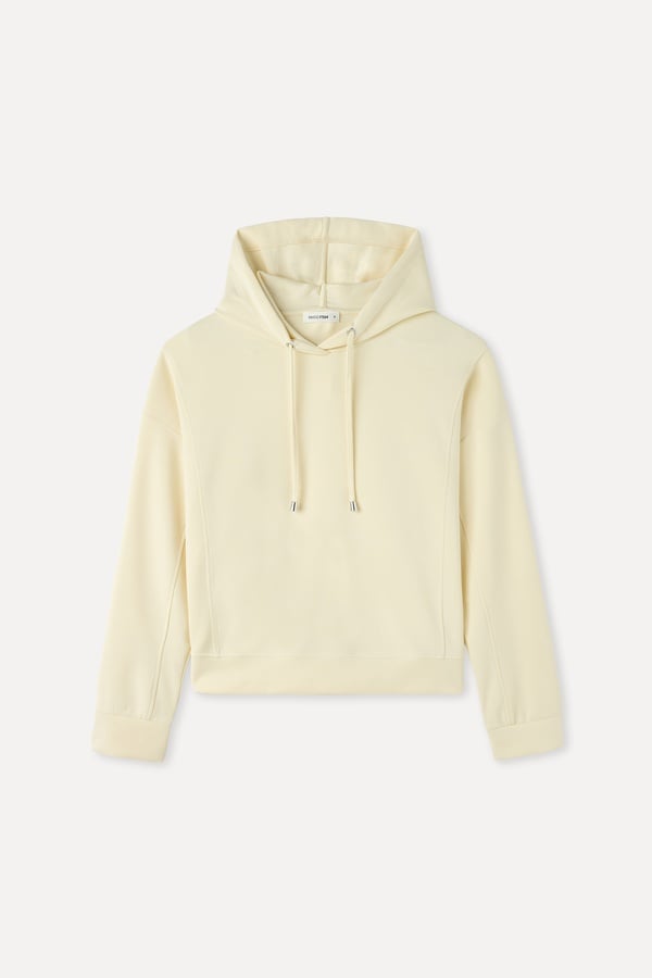 MODAL KARIŞIMLI KAPÜŞONLU SWEATSHIRT