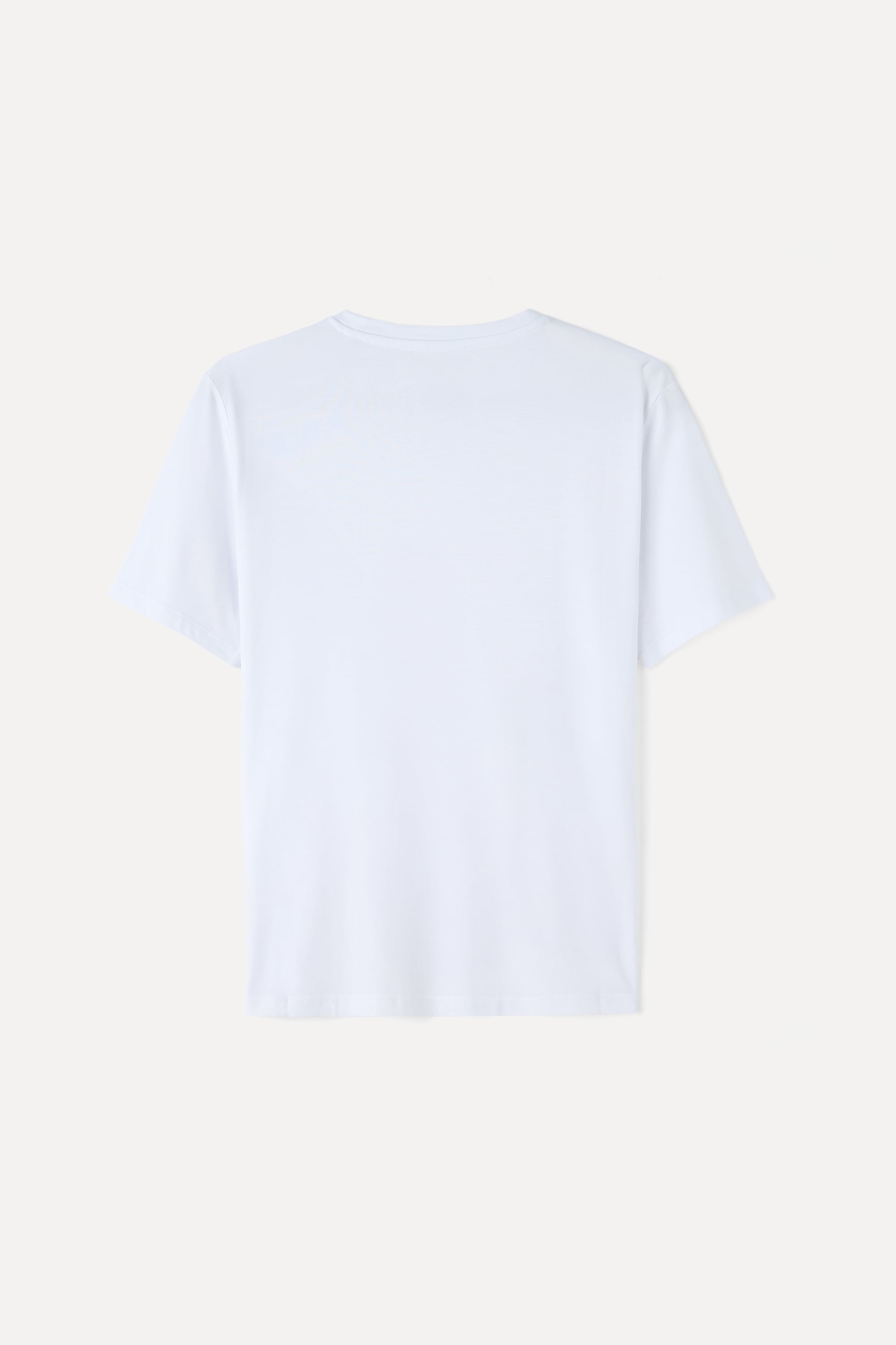 MODAL KARIŞIMLI BİSİKLET YAKA T-SHIRT