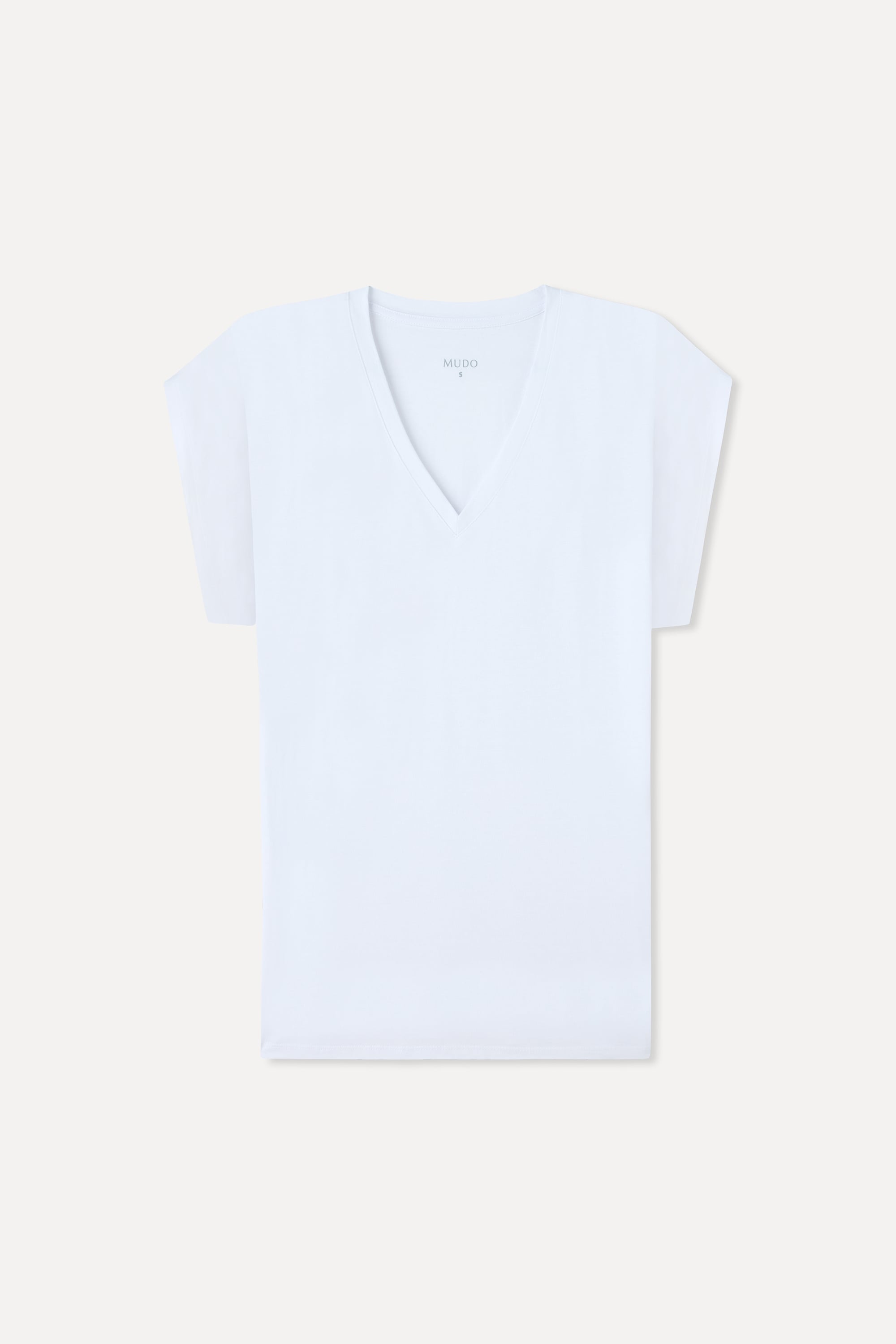 MODAL KARIŞIMLI V YAKA T-SHIRT