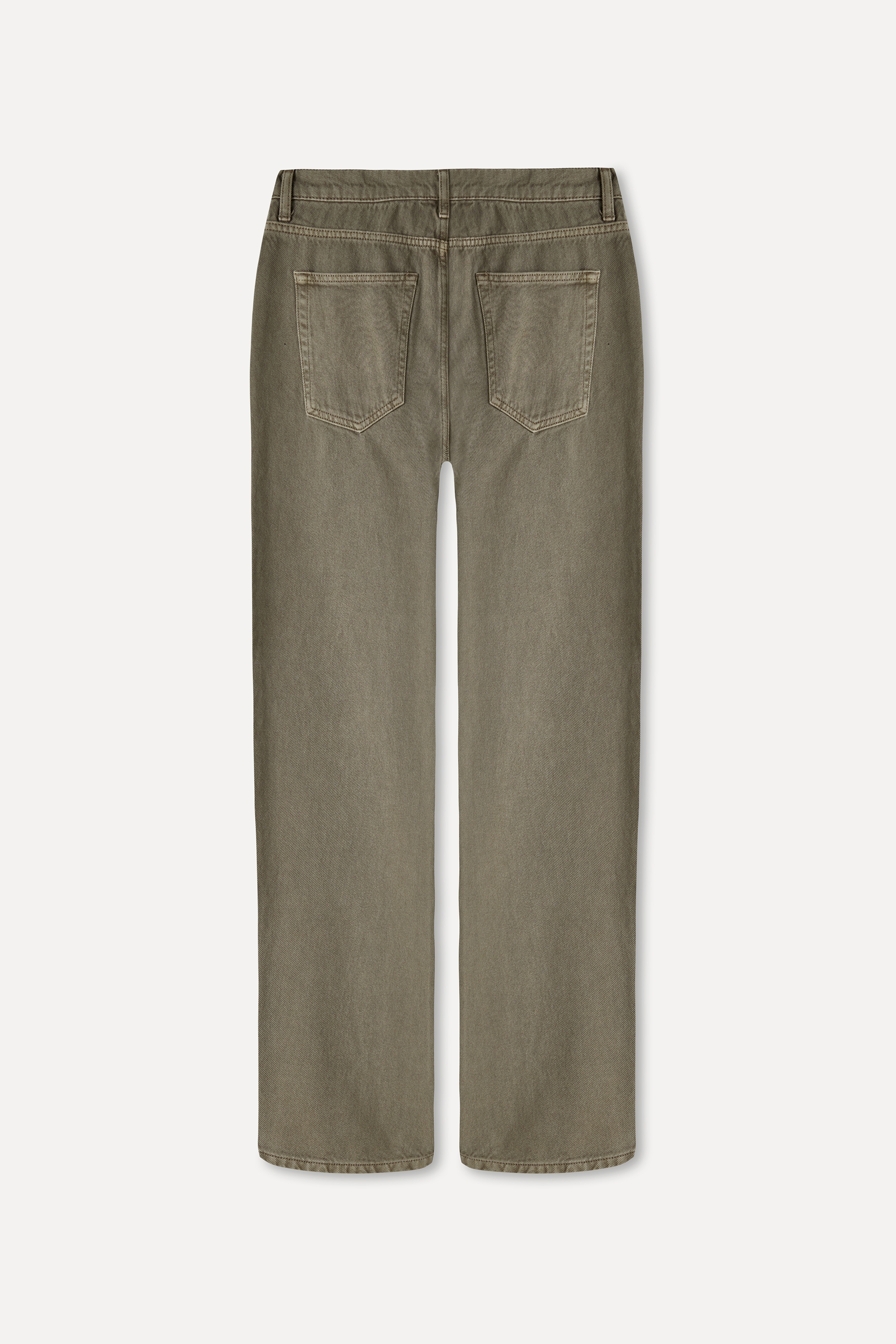 Erkek Vizon Rengi Loose Fit Pantolon