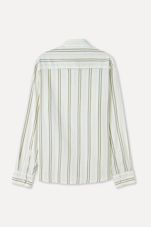  ÇİZGİLİ REGULAR FIT UZUN KOLLU GÖMLEK