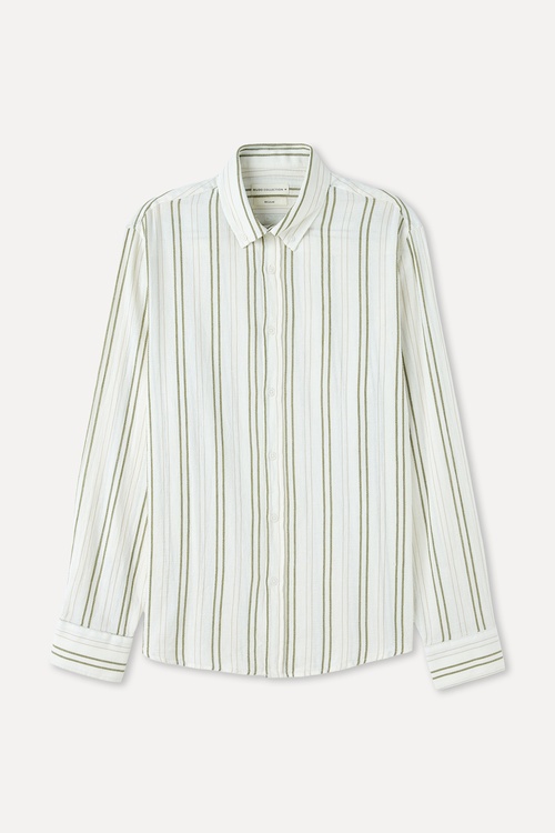 ÇİZGİLİ REGULAR FIT UZUN KOLLU GÖMLEK