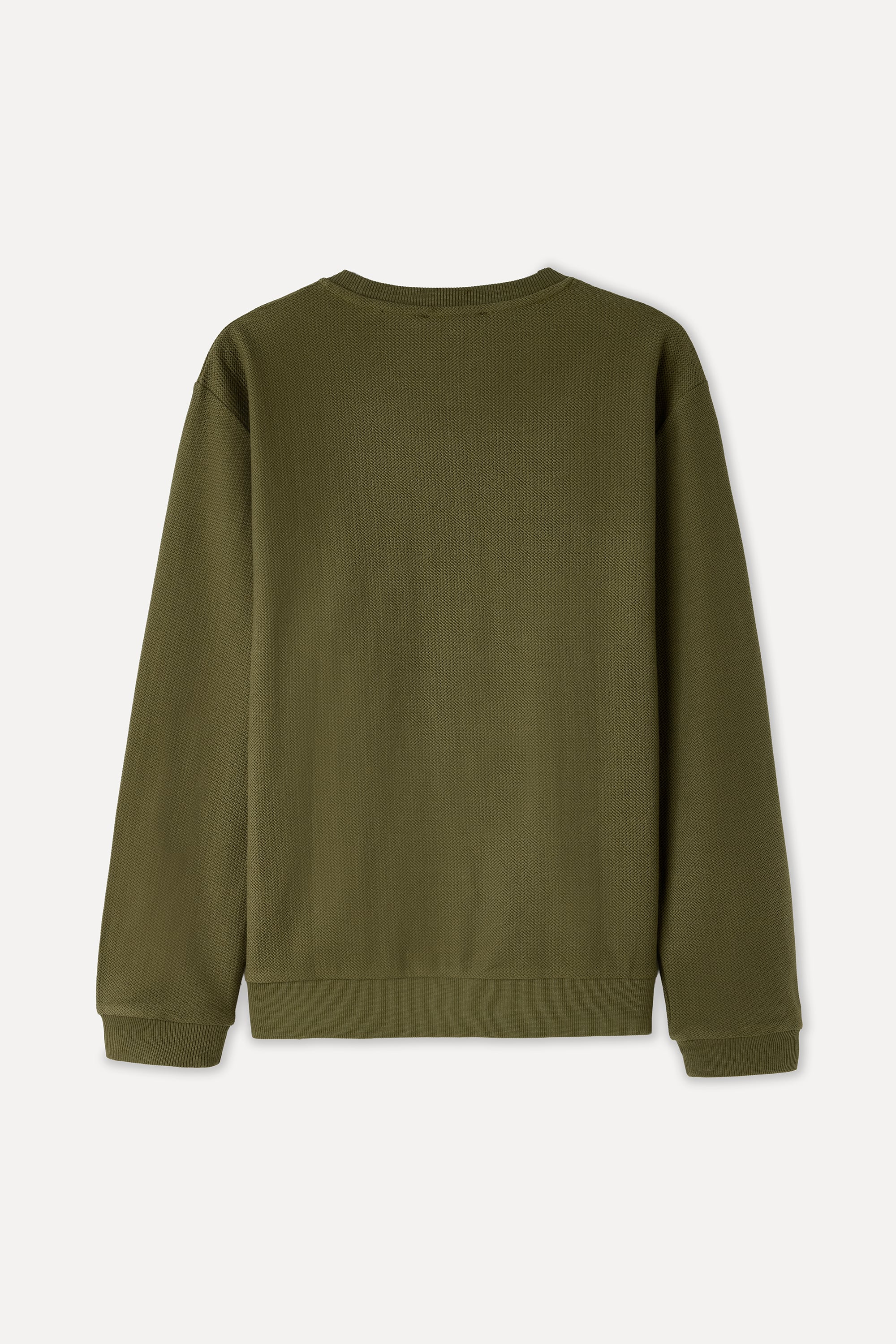 BİSİKLET YAKA SWEATSHIRT