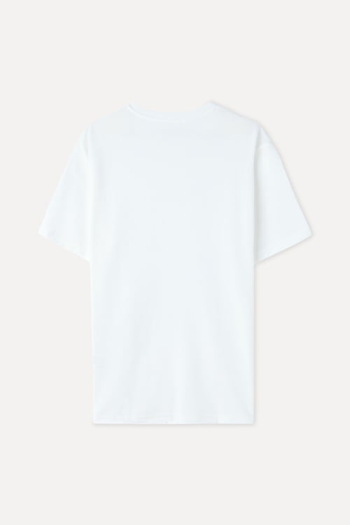  LOOSE FIT BİSİKLET YAKA T-SHIRT