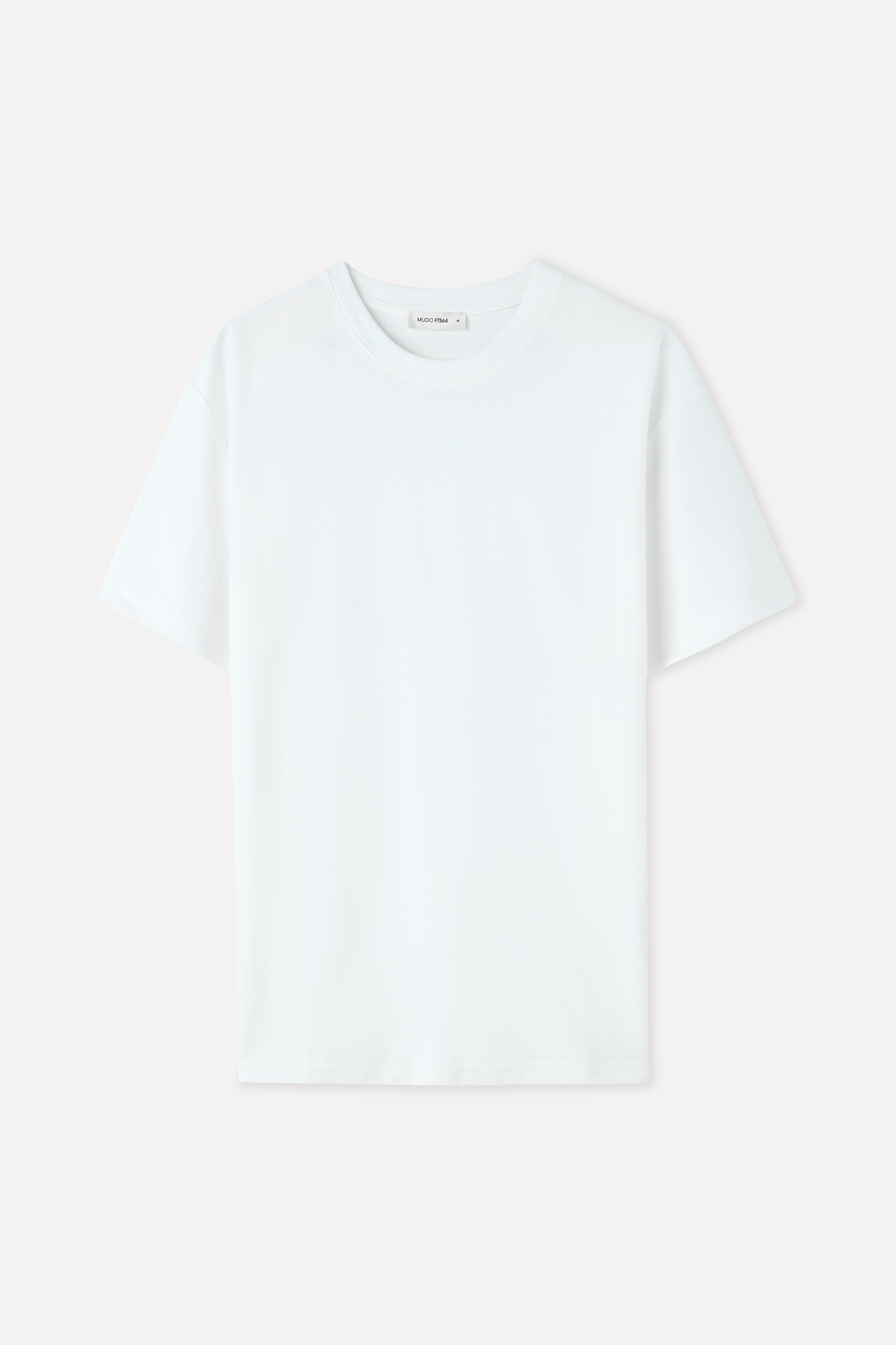 LOOSE FIT BİSİKLET YAKA T-SHIRT