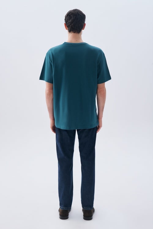  LOOSE FIT BİSİKLET YAKA T-SHIRT