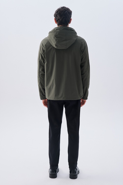 GİZLİ KAPÜŞONLU MONT CEKET