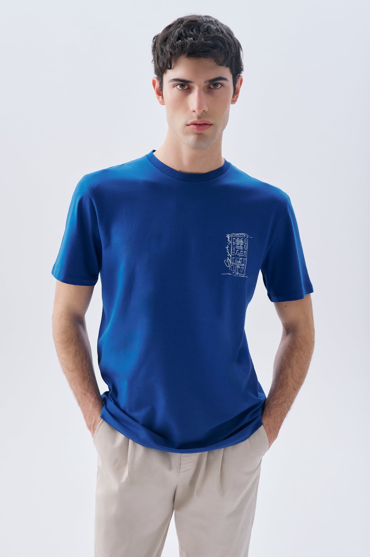 TAPERED FIT CHINO PANTOLON