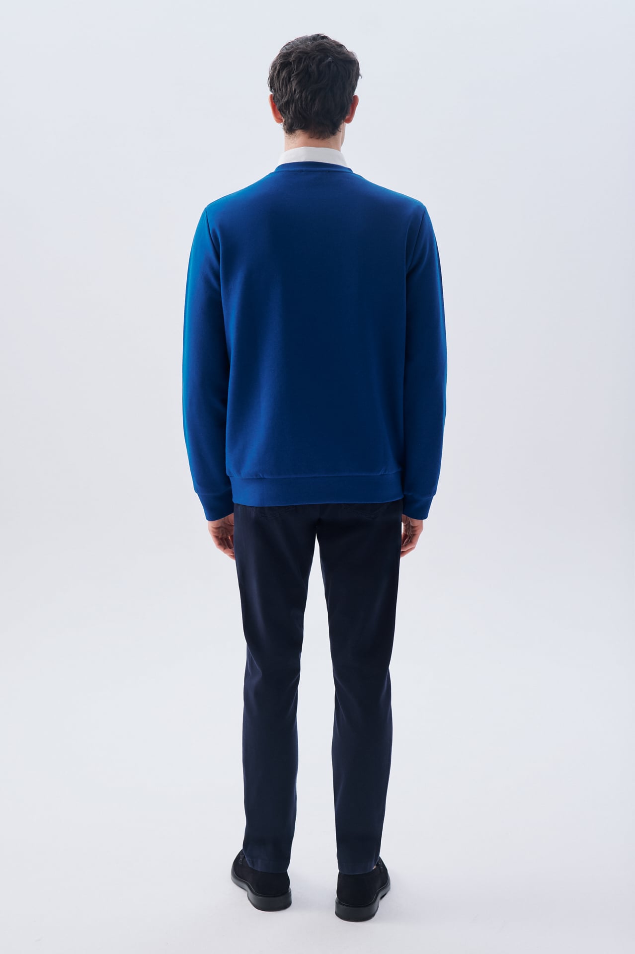 BİSİKLET YAKA SWEATSHIRT