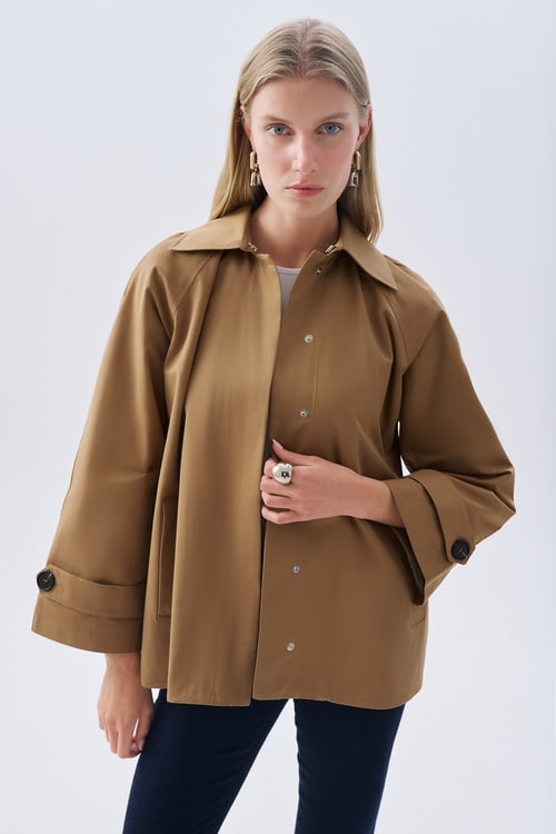 OVERSIZE KISA PARDÖSÜ