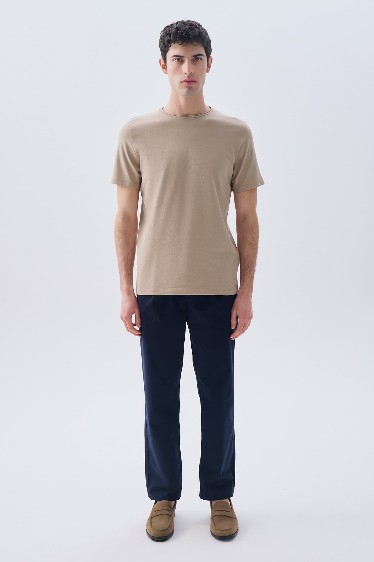 TAPERED FIT CHINO PANTOLON