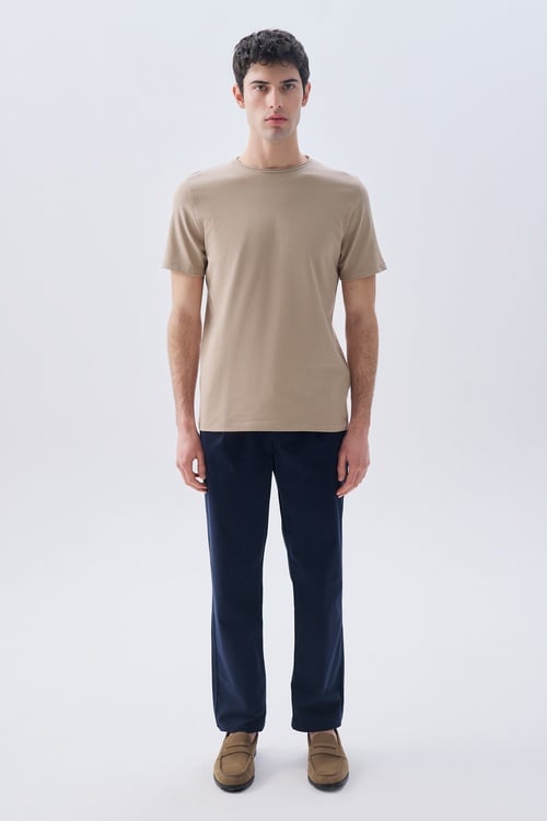 TAPERED FIT CHINO PANTOLON