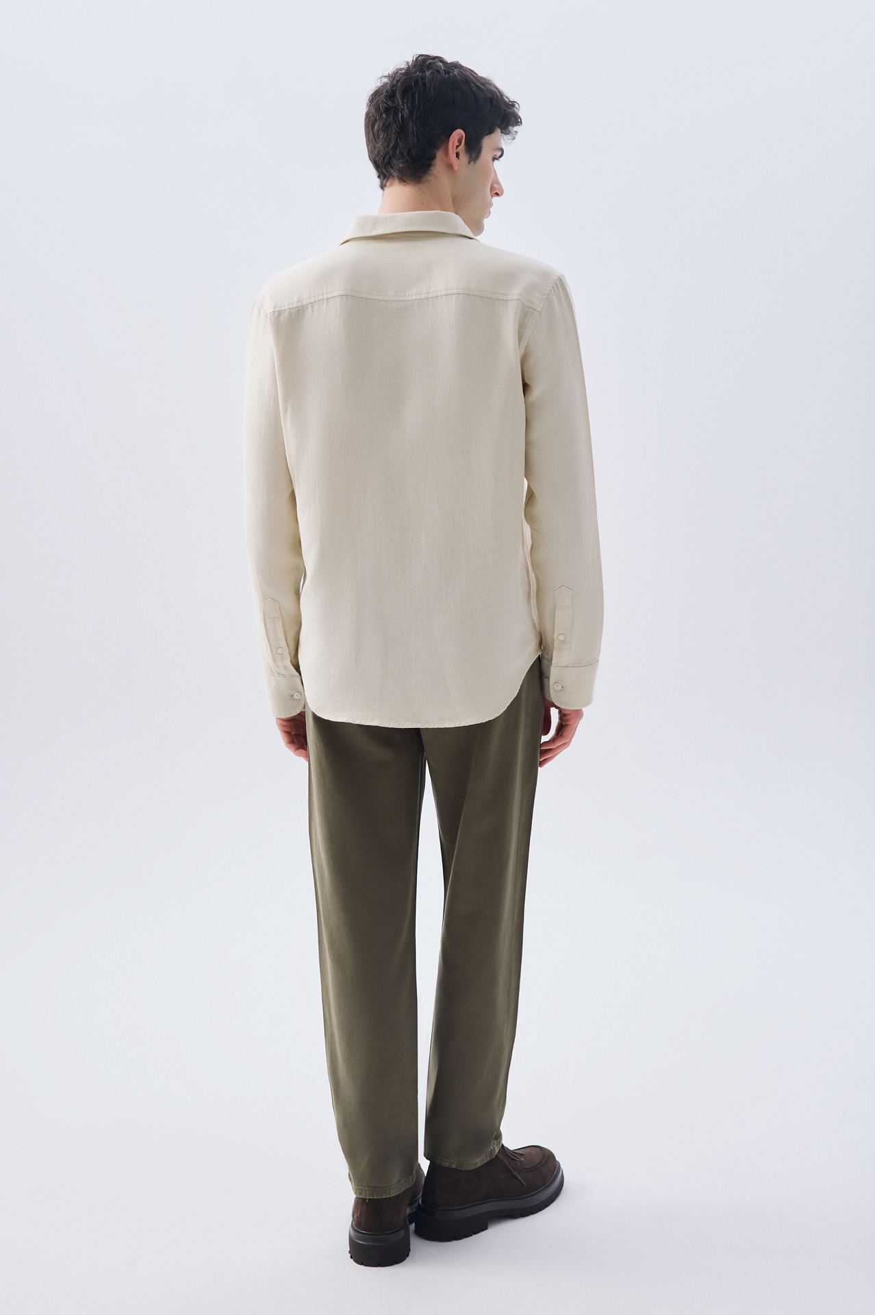 LOOSE FIT BELİ BAĞLAMALI PANTOLON