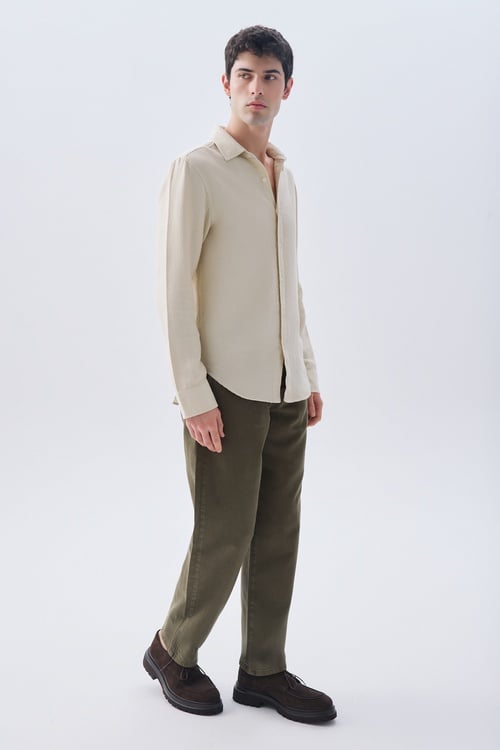 LOOSE FIT BELİ BAĞLAMALI PANTOLON