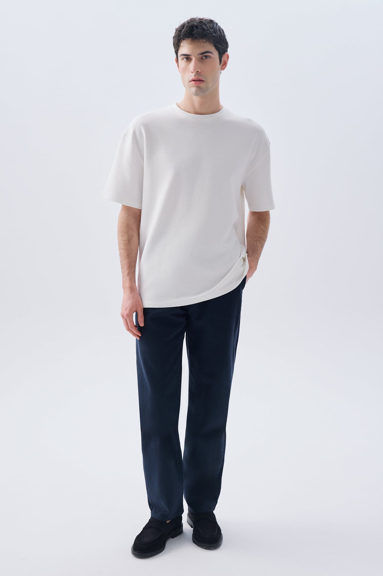 LOOSE FIT BELİ BAĞLAMALI PANTOLON