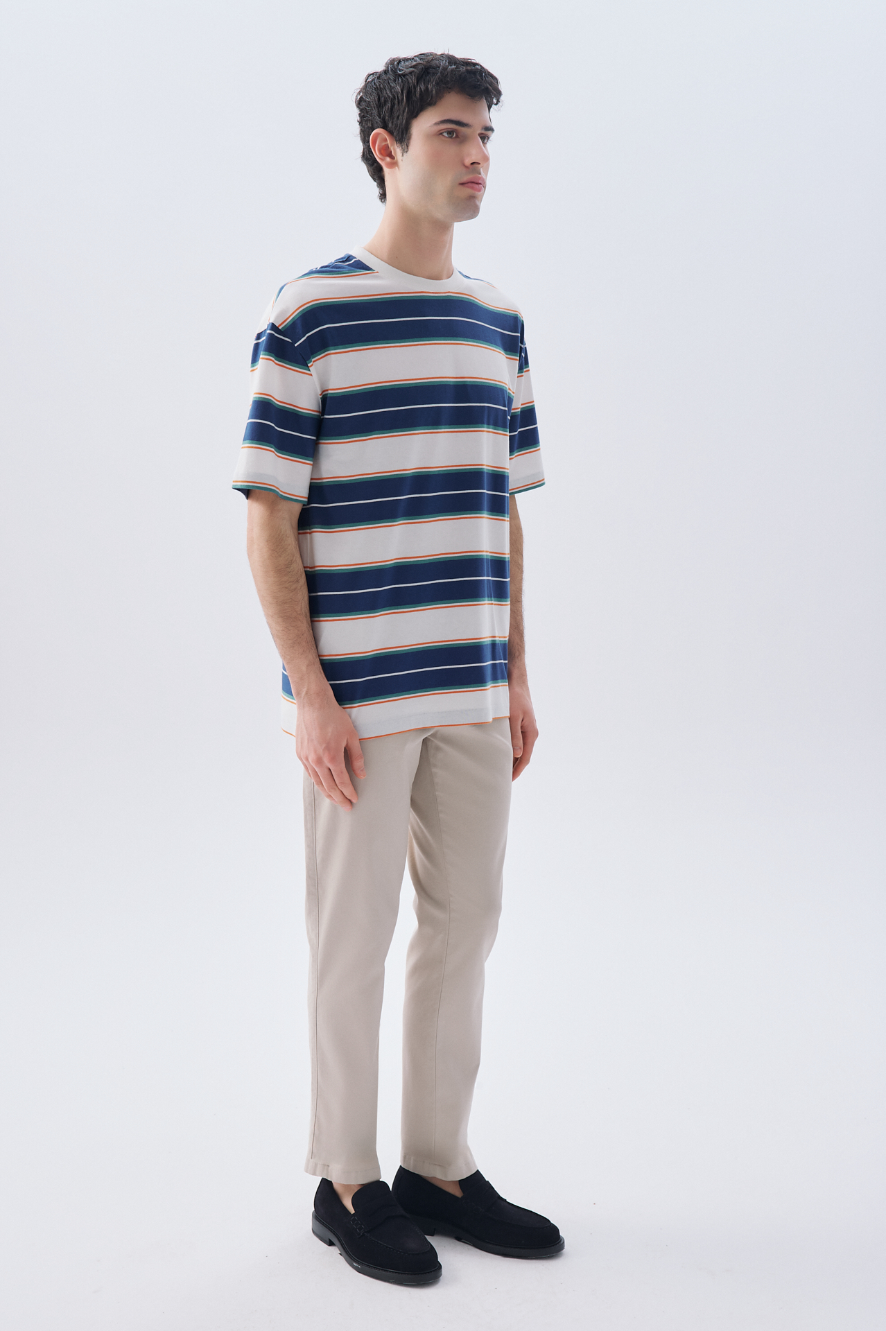 SLIM STRAIGHT FIT CHINO PANTOLON