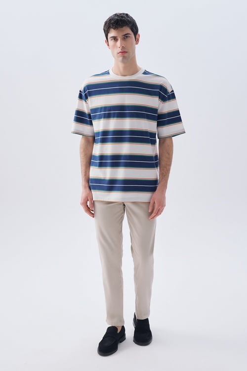 SLIM STRAIGHT FIT CHINO PANTOLON