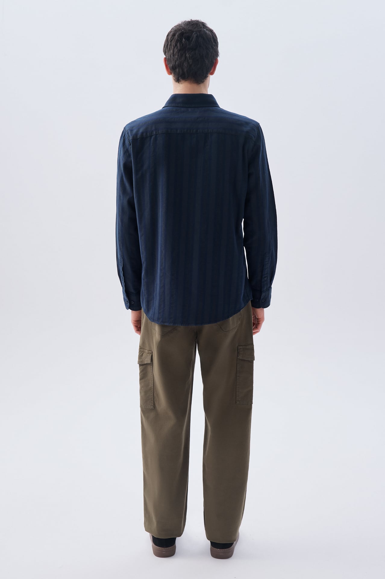 ÇİZGİLİ REGULAR FIT UZUN KOLLU GÖMLEK