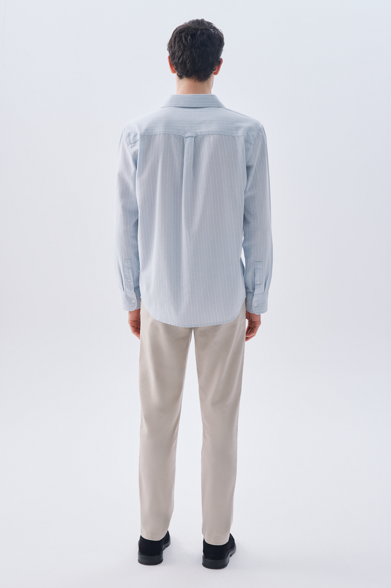 ÇİZGİLİ REGULAR FIT UZUN KOLLU GÖMLEK