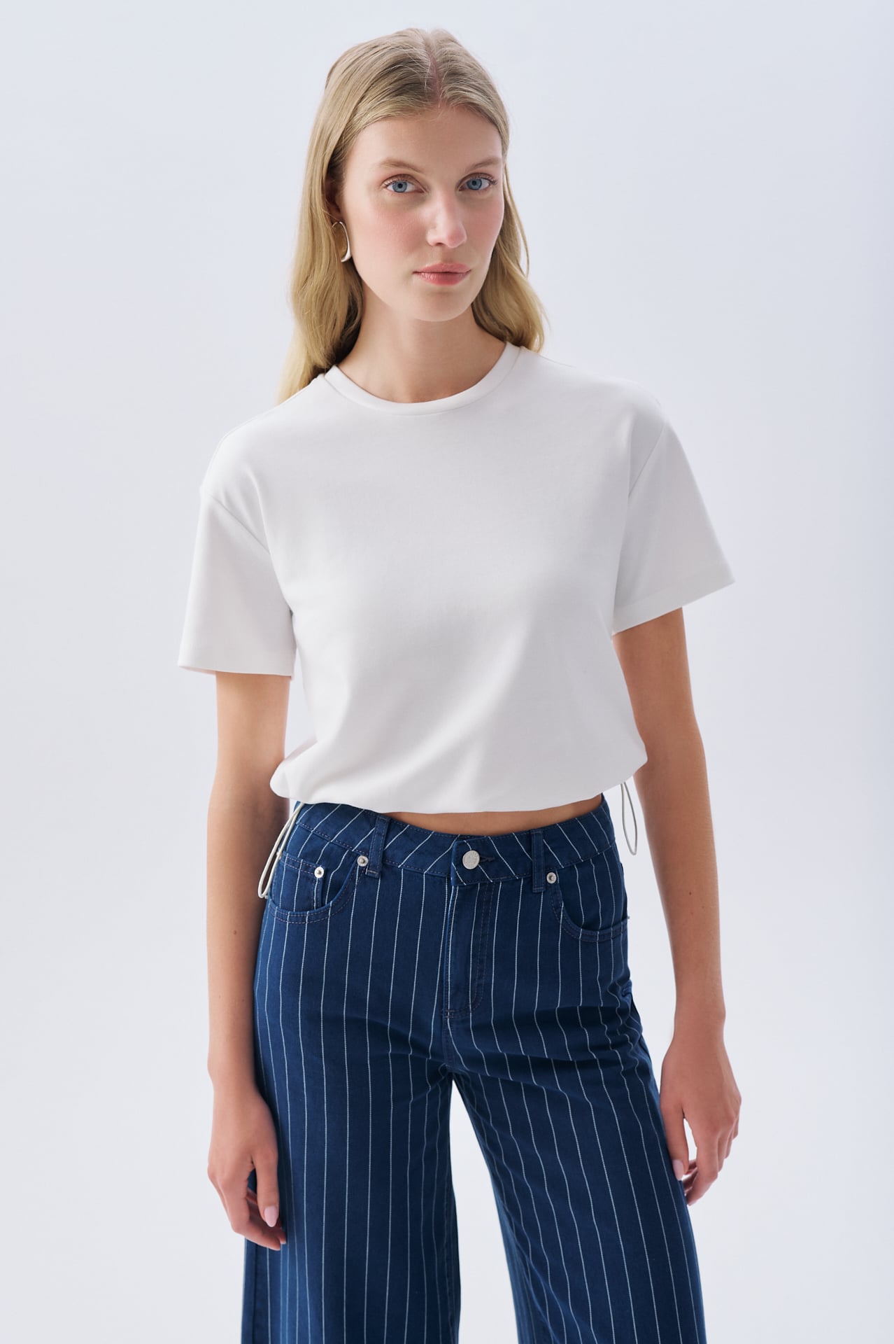 BİSİKLET YAKA T-SHIRT