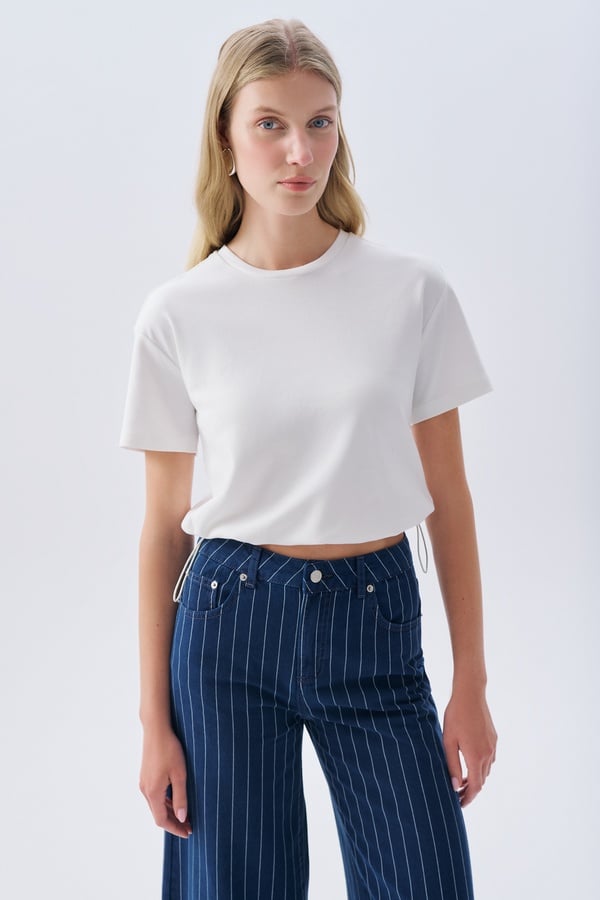 BİSİKLET YAKA T-SHIRT