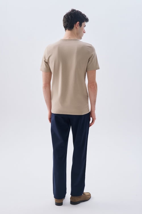 TAPERED FIT CHINO PANTOLON