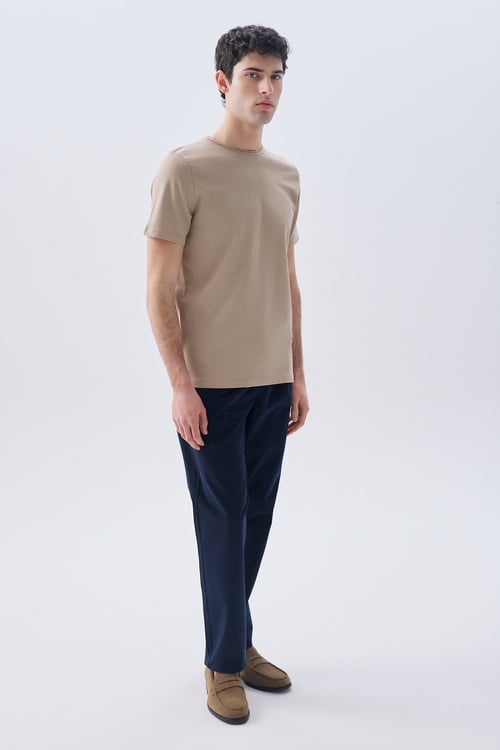 TAPERED FIT CHINO PANTOLON