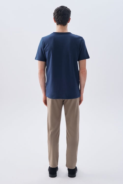 BİSİKLET YAKA T-SHIRT