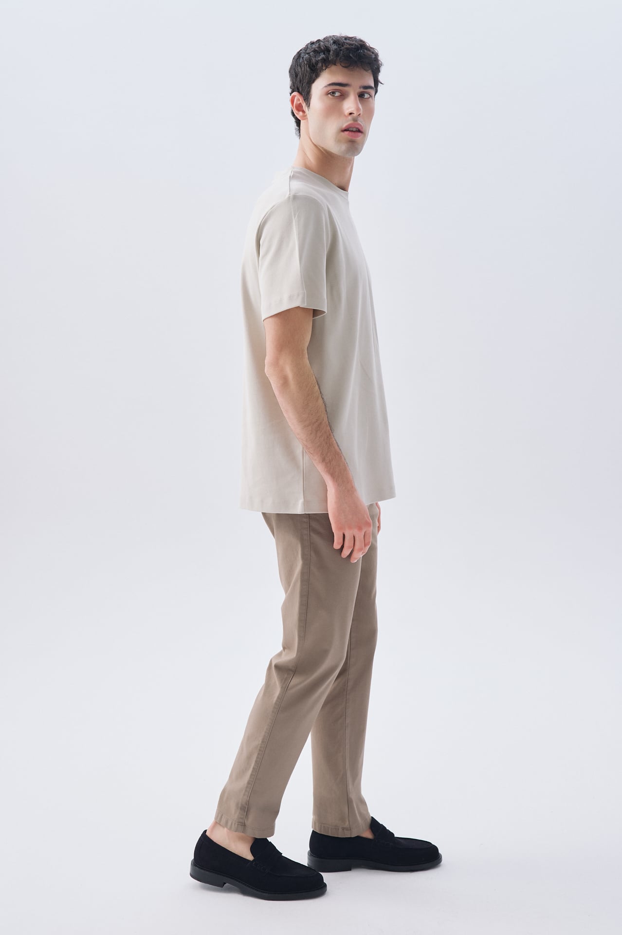 SLIM STRAIGHT FIT CHINO PANTOLON