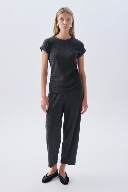  BELİ BAĞLAMALI JOGGER PANTOLON