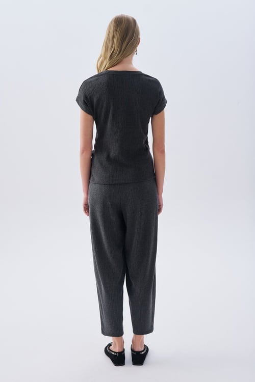  BELİ BAĞLAMALI JOGGER PANTOLON