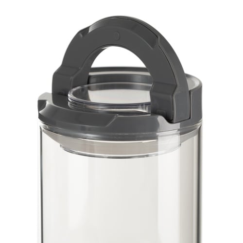  CAM KAVANOZ VAKUMLU KAPAK GRİ 400 ML