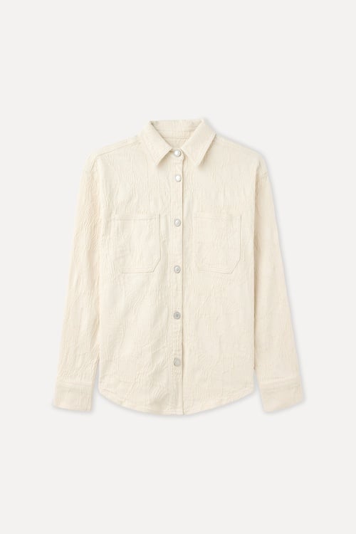 JAKARLI OVERSIZE GÖMLEK CEKET