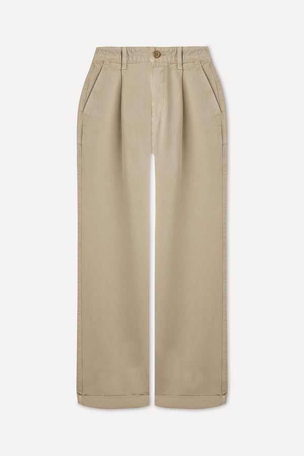 PİLE DETAYLI CULOTTE FIT PANTOLON