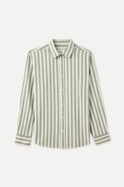  ÇİZGİLİ REGULAR FIT UZUN KOLLU GÖMLEK