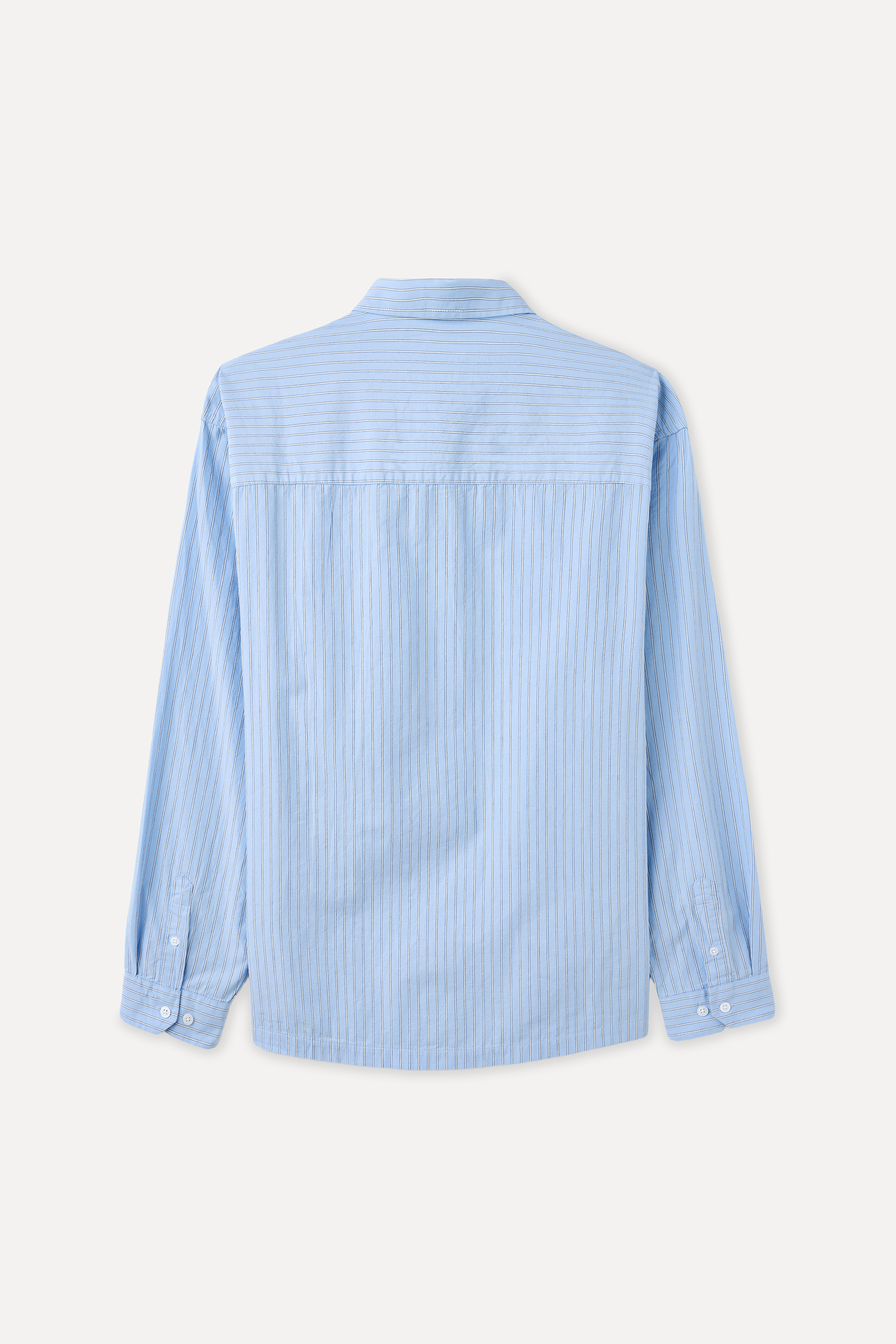 ÇİZGİLİ COMFORT FIT UZUN KOLLU GÖMLEK