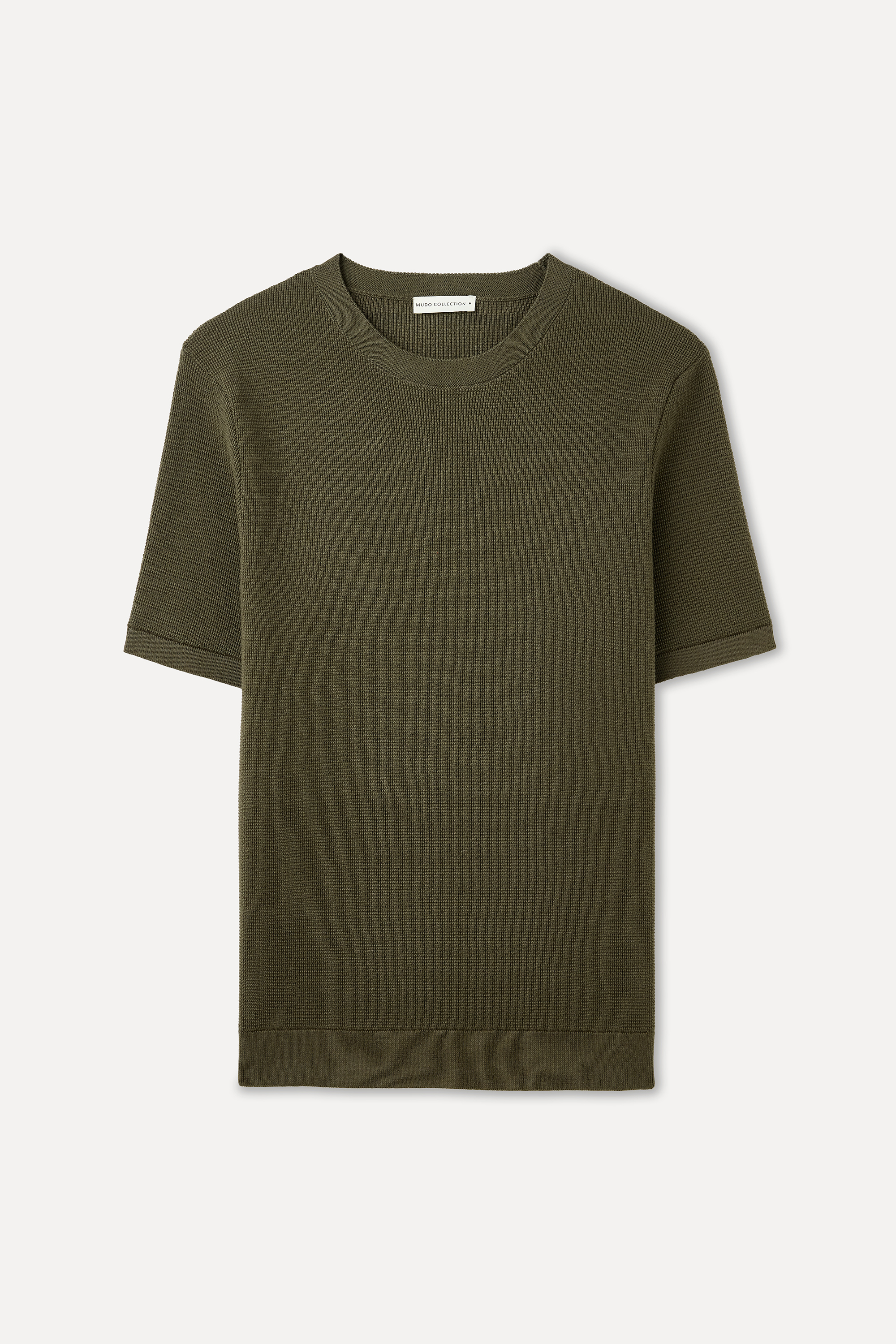 TEKSTÜRLÜ BİSİKLET YAKA KAZAK