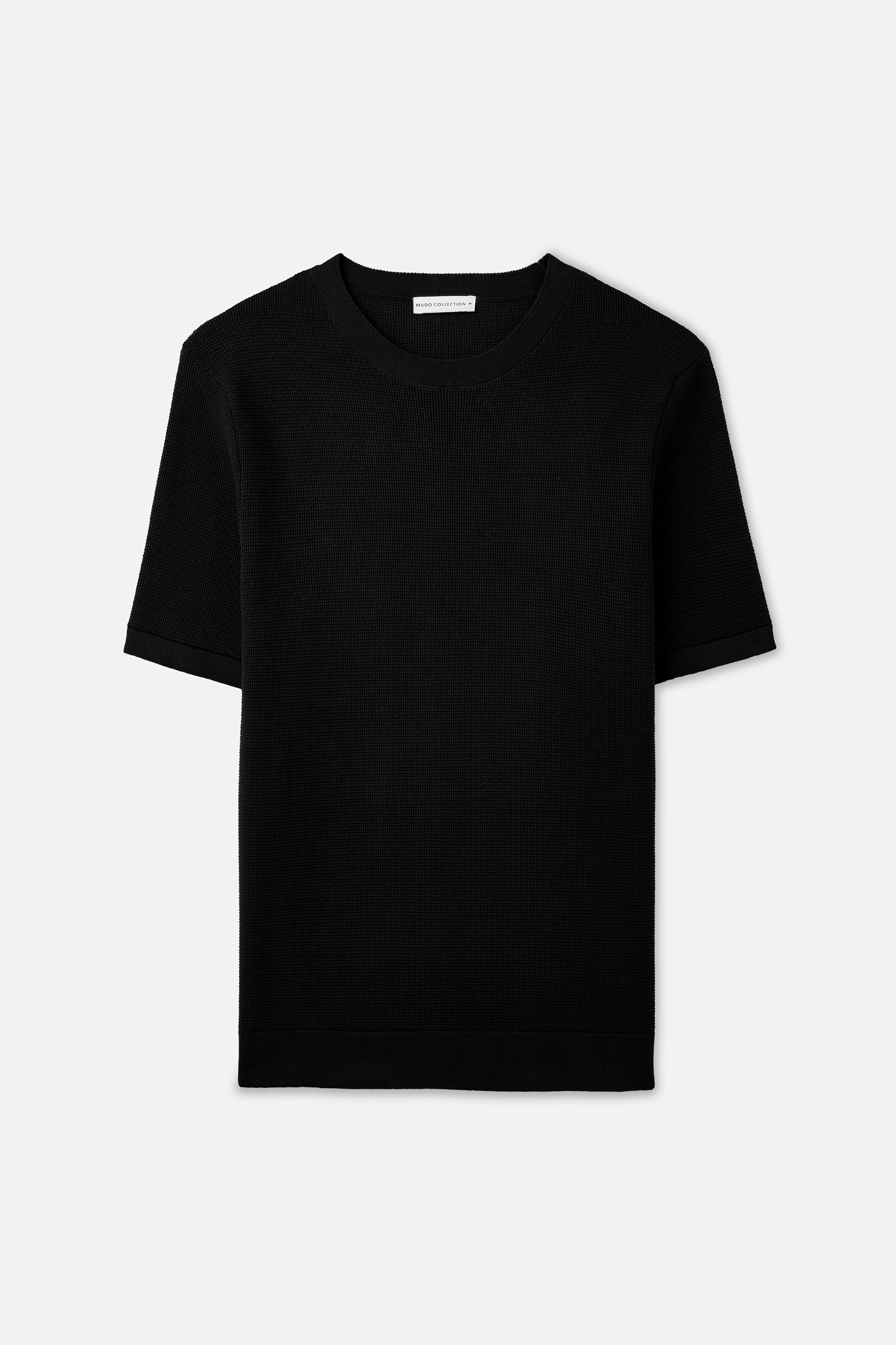 TEKSTÜRLÜ BİSİKLET YAKA KAZAK