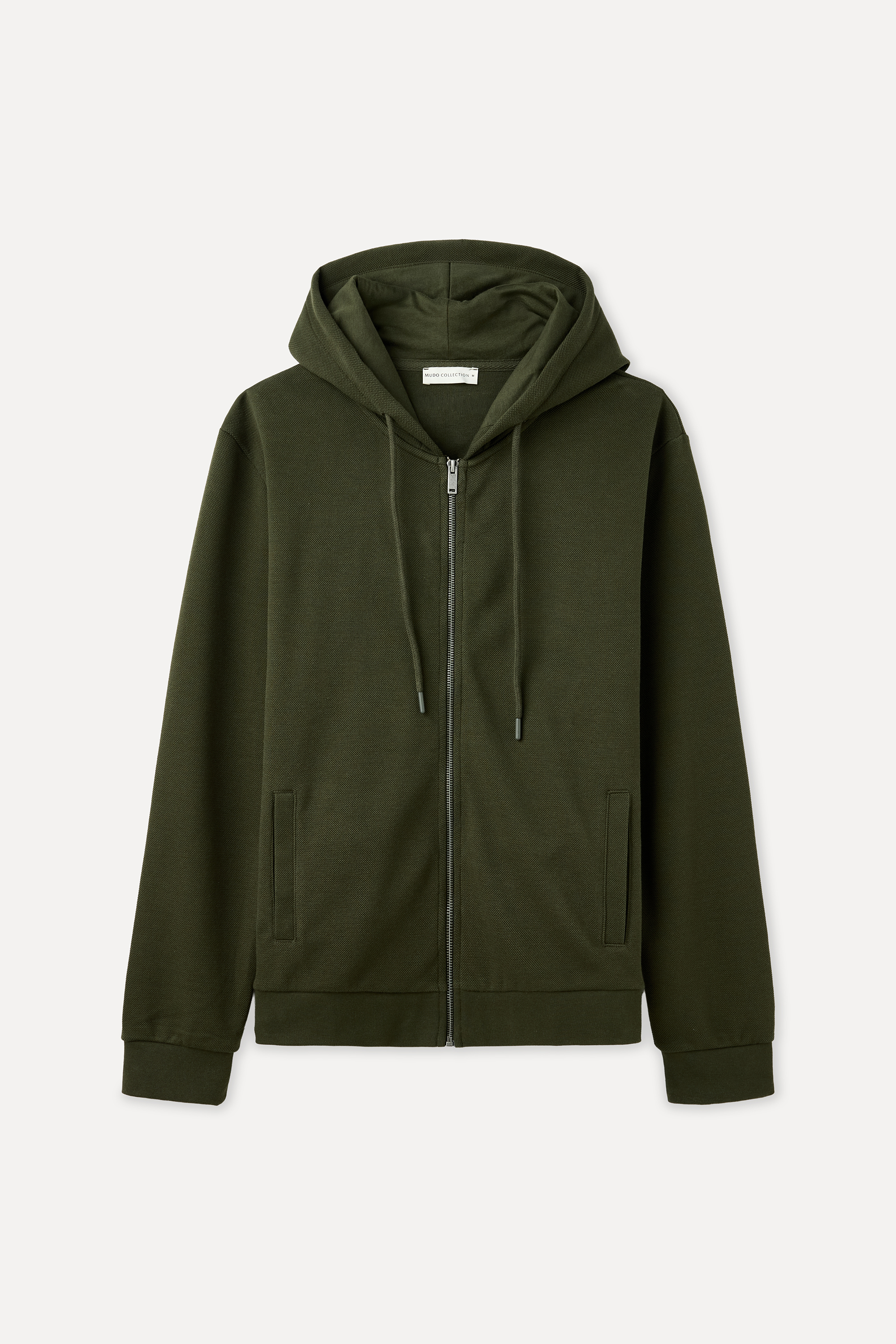 COMFORT FIT FERMUARLI KAPÜŞONLU SWEATSHIRT