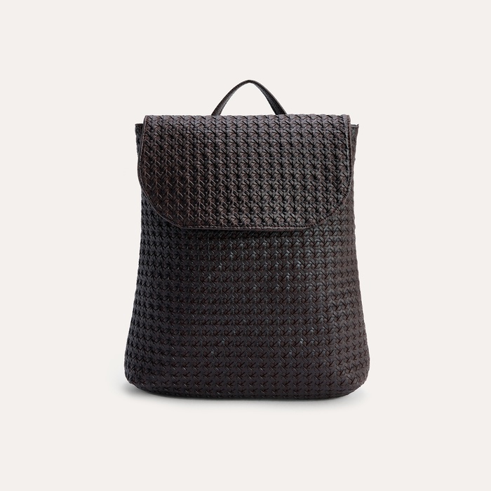 ÖRGÜ DOKULU SIRT ÇANTASI