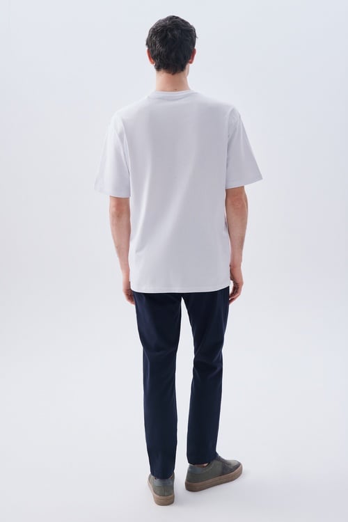 SLIM STRAIGHT FIT PANTOLON