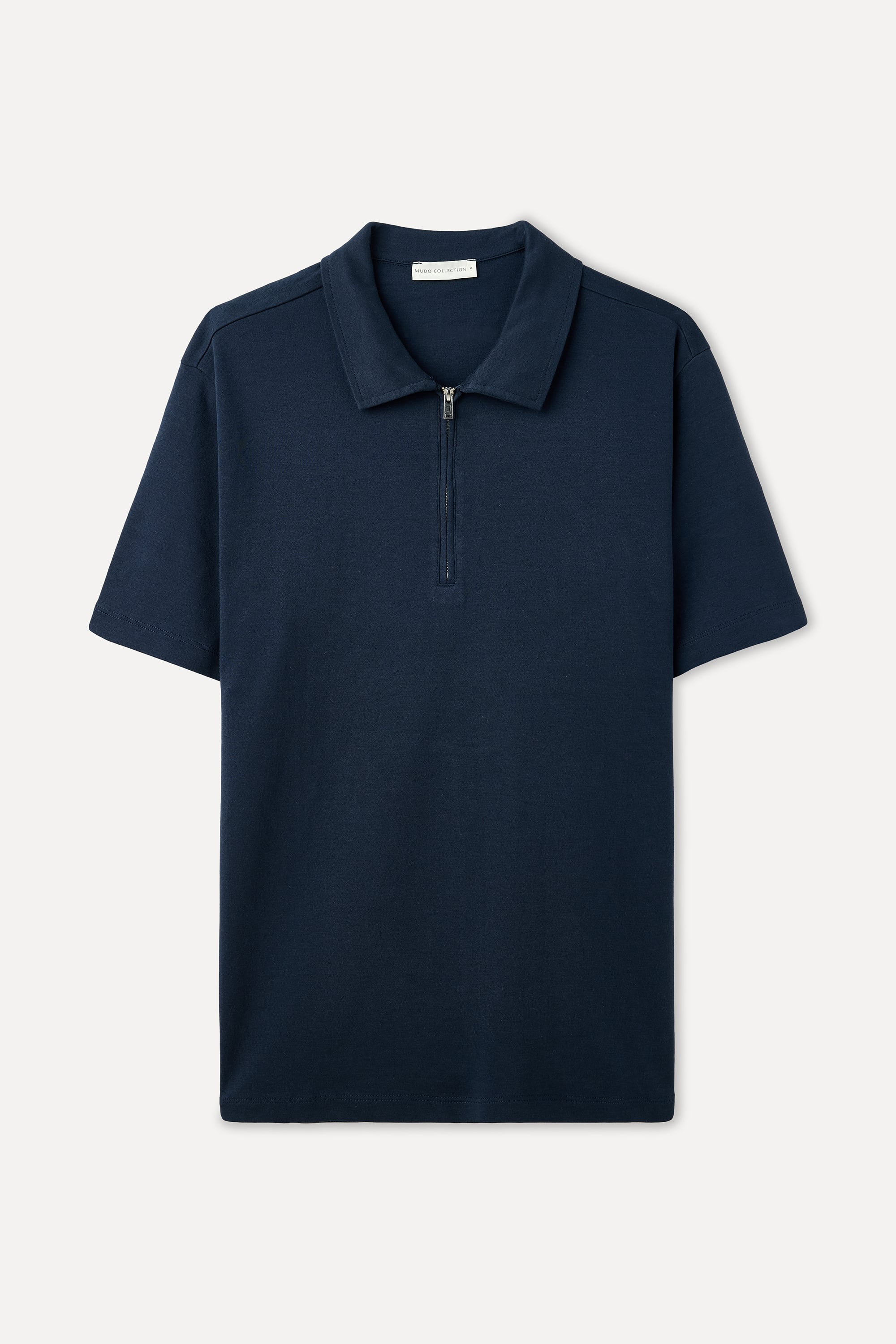 FERMUARLI POLO YAKA T-SHIRT