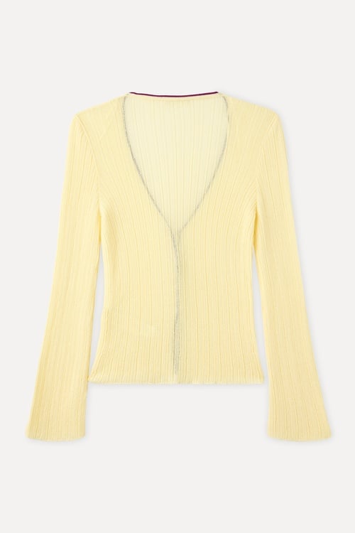 FITTED BİYELİ V YAKA HIRKA