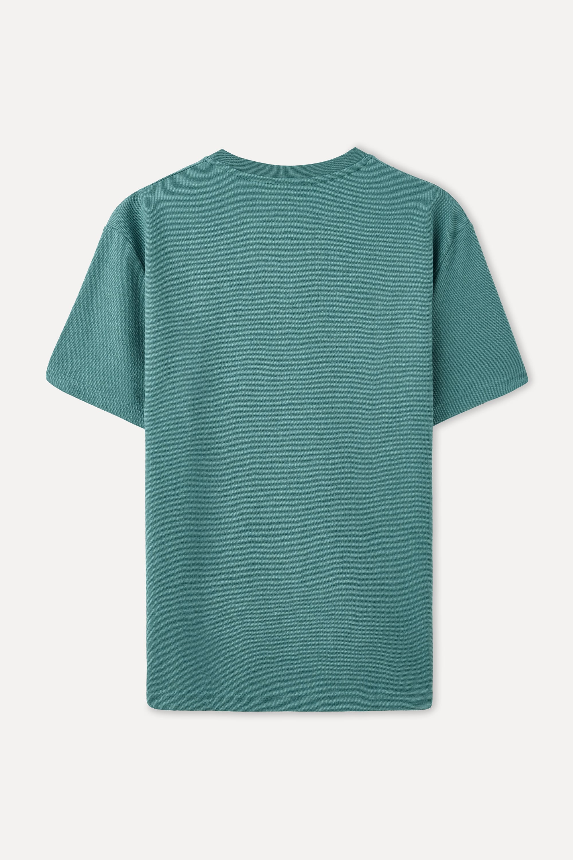 LOOSE FIT BİSİKLET YAKA T-SHIRT