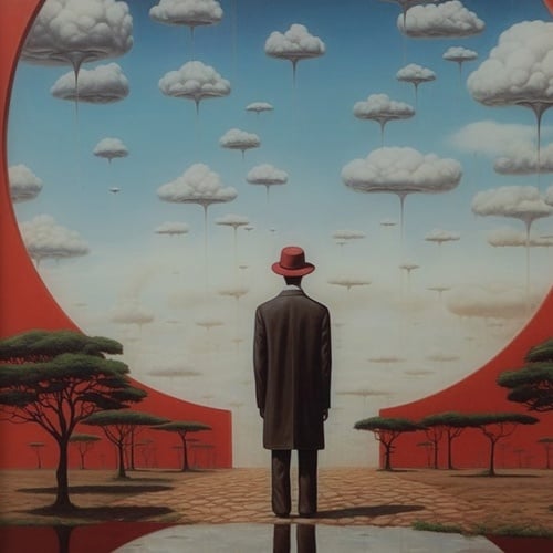 VERTO ÇERÇEVELİ CAM TABLO 60X60 CM