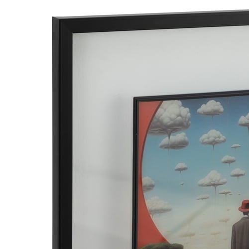 VERTO ÇERÇEVELİ CAM TABLO 60X60 CM