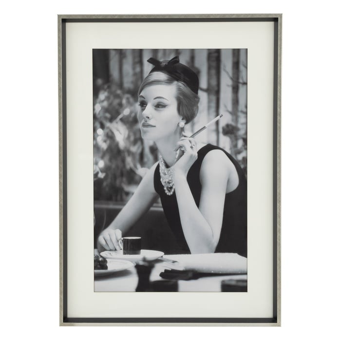 GRACE ÇERÇEVELİ CAM TABLO 50X70 CM