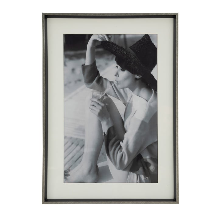 ELEGANCE ÇERÇEVELİ CAM TABLO 50X70 CM