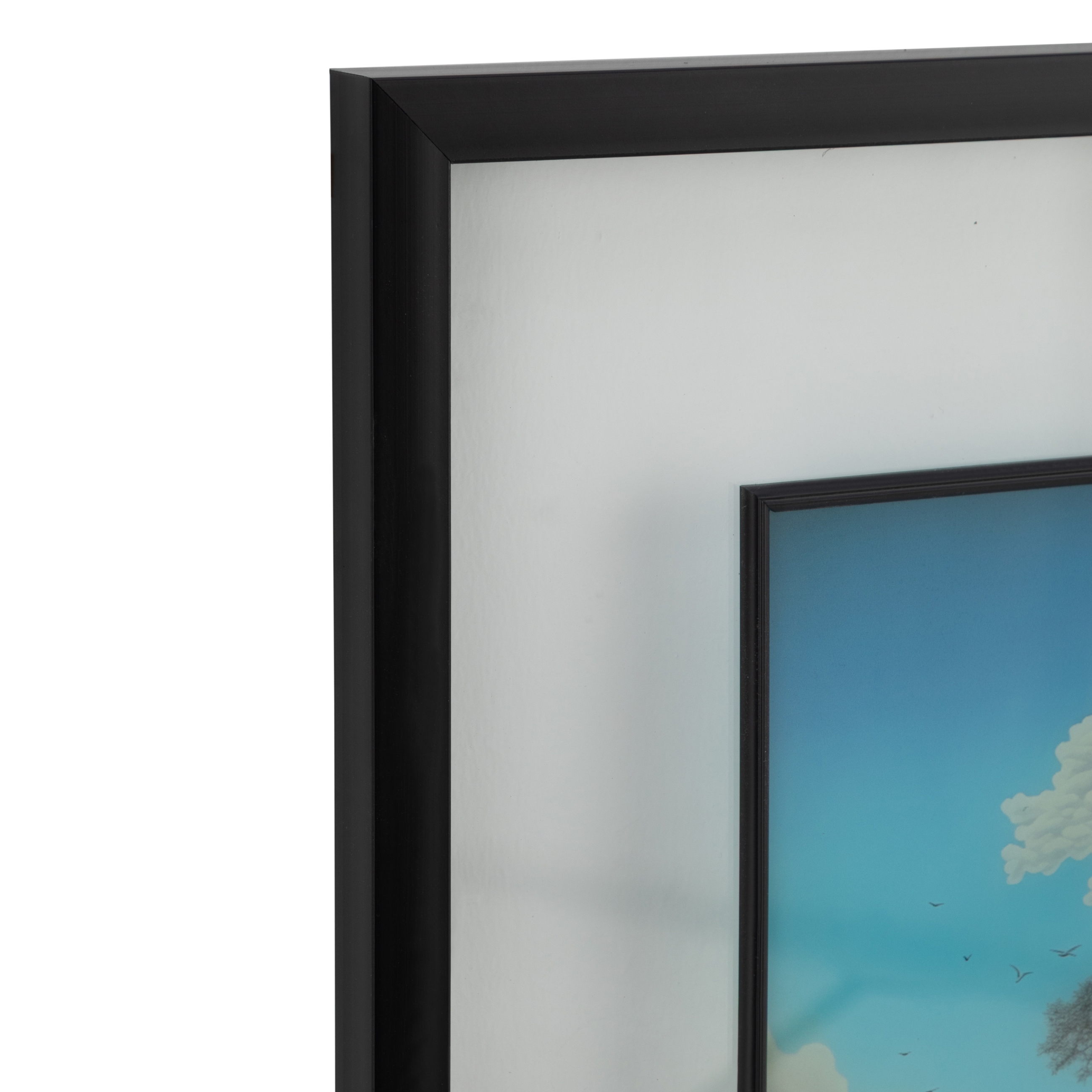 SOLUS ÇERÇEVELİ CAM TABLO 60X60 CM