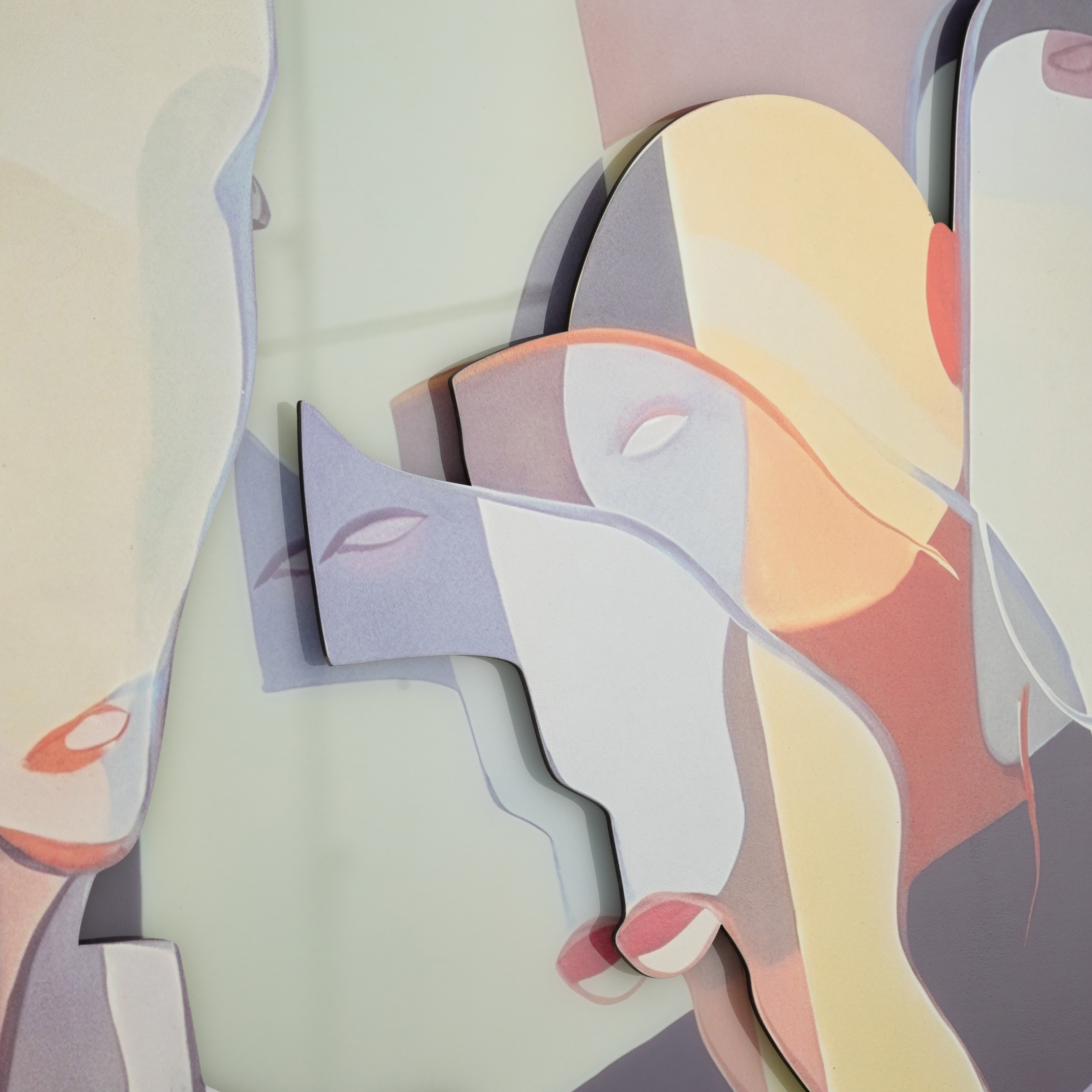 VIBRANT HUMANS ÇERÇEVELİ TABLO 100X150 CM